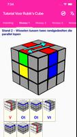 Tutorial Voor Rubiks Kubus-poster