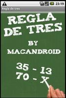 Règle de trois Affiche