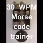 30 WPM CW Morse code trainer icon
