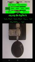 برنامه‌نما CW Morse practice oscillators عکس از صفحه