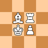 4 Piece Mini Chess Puzzles icon
