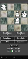 4 Piece Mini Chess Puzzles capture d'écran 2
