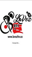 Poster La Voz 97.1 FM