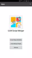 ULM Script Merger poster