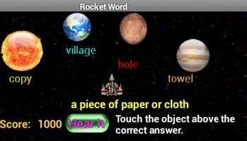 Rocket Word capture d'écran 2