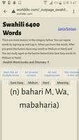 Learn Swahili to English Word Book Poster
