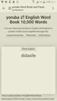 Learn Yoruba to English Word Book Ekran Görüntüsü 3