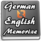 Memorize German to English Words - Quiz test icône