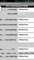 Alex Fuel Calculator for EY Affiche