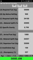 Alex Fuel Calculator for QR capture d'écran 2