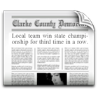 Clarke County Democrat-icoon