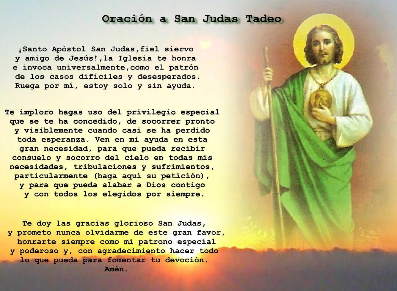 San Judas Tadeo Oracion For Android Apk Download