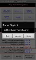 Proje Hizmet Bedeli Ekran Görüntüsü 2