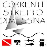 Tidal current Strait Messina poster