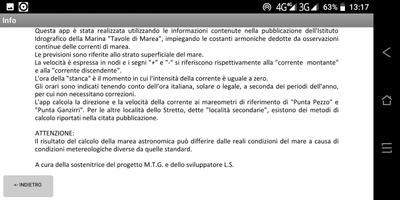 Tidal current Strait Messina screenshot 2