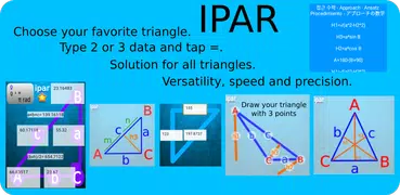 калькулятор треугольников ipar