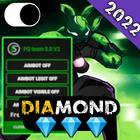FF MAX DIAMOND FREFIRE HACKU Zeichen