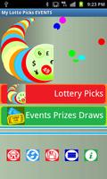My Lotto Picks EVENTS poster