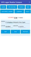 GPS Logger Weather Compass Cartaz