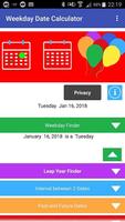 Weekday Date Calculator Screenshot 1