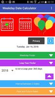 Weekday Date Calculator Screenshot 2