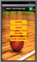 Basketball Tactics Board Affiche