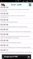 REBT Cálculo de Secciones ảnh chụp màn hình 5