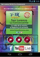 San Lorenzo 94.3 FM La Consecuente Affiche