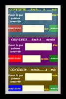 VELOCIDAD DISTANCIA TIEMPO ACELERACIÓN CALCULADORA capture d'écran 1