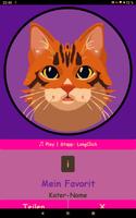 Katzennamen Finder poster