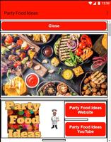 Party Food Ideas 海报