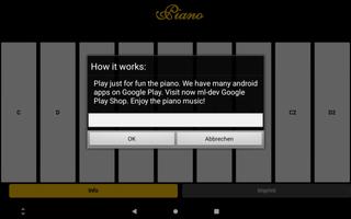 Piano capture d'écran 1