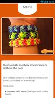 How To Make Loom Bracelets capture d'écran 1