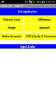 Cooling Tower Process Calc capture d'écran 1