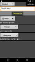 English, Sinhala, Hindi, Tamil +90 Translator Plakat