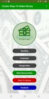 Create Ways To Make Money poster