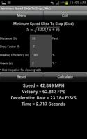 Accident Recon Calculator Demo ảnh chụp màn hình 3