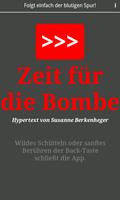 Hypertext "Zeit für die Bombe" plakat