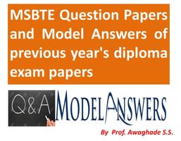 MSBTE Model Answers and Questi poster