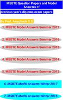 MSBTE Model Answers and Questi capture d'écran 1