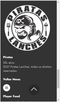 Piratas Lanches Ekran Görüntüsü 1