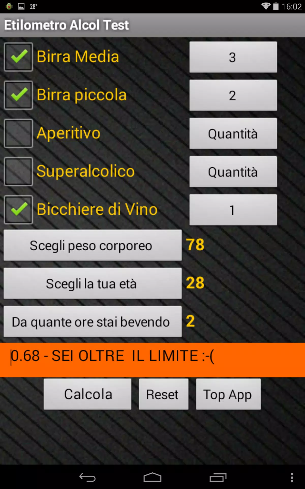 Etilometro Alcol Test APK for Android Download