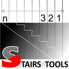 Ferramentas escadas ícone