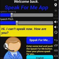 Speak For Me App capture d'écran 1