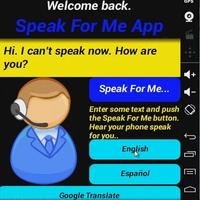 2 Schermata Speak For Me App