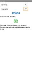 Üniversite Not Hesabı تصوير الشاشة 3