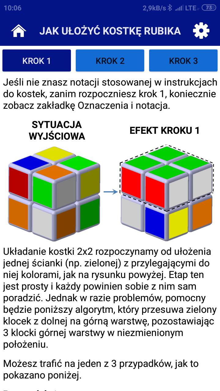 Jak Ulozyc Kostke 3x3x3 I 2x2x2 For Android Apk Download