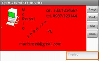 Biglietto da Visita "DIGITALE" screenshot 1