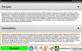 Traduttore  corsu: traducteur  syot layar 2