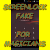 Screenlock Fake for magicians आइकन